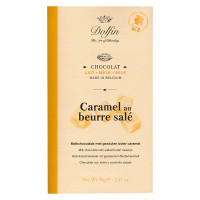 Dolfin, Vollmilchschokolade Karamell & gesalzene Butter, 70g